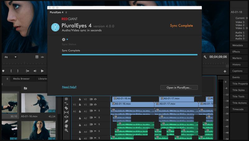 音视编辑_Win_Portable Red Giant PluralEyes 4.0.1.1资源下载地址_百度网盘迅雷BT-360自学网
