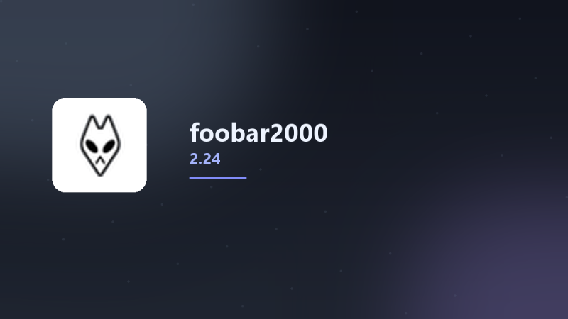 __foobar2000 2.24.6资源下载地址_百度网盘迅雷BT-360自学网