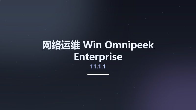网络运维_Win_Omnipeek Enterprise 11.1.1资源下载地址_百度网盘迅雷BT-360自学网