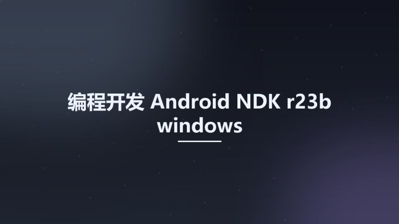 编程开发__Android NDK r23b windows资源下载地址_百度网盘迅雷BT-360自学网