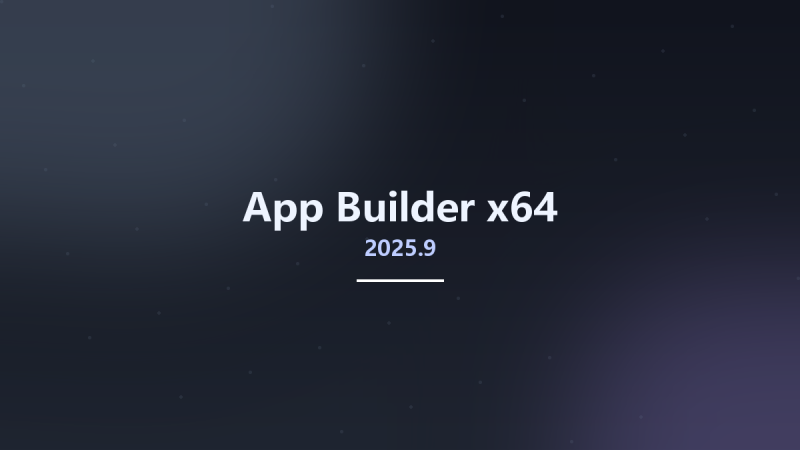 编程开发_Win64_App Builder 2023.28 x64资源下载地址_百度网盘迅雷BT-360自学网
