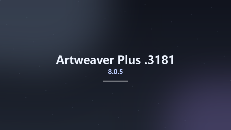 Artweaver Plus 8.0.5.3181资源下载地址_百度网盘迅雷BT-360自学网