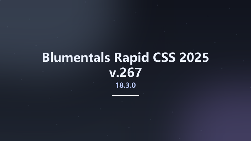 Blumentals Rapid CSS 2025 v18.3.0.267资源下载地址_百度网盘迅雷BT-360自学网