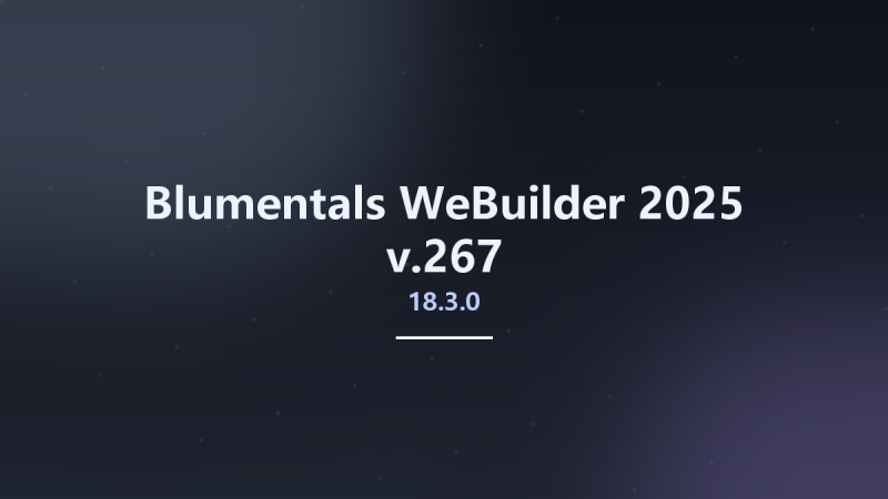 Blumentals WeBuilder 2025 v18.3.0.267资源下载地址_百度网盘迅雷BT-360自学网