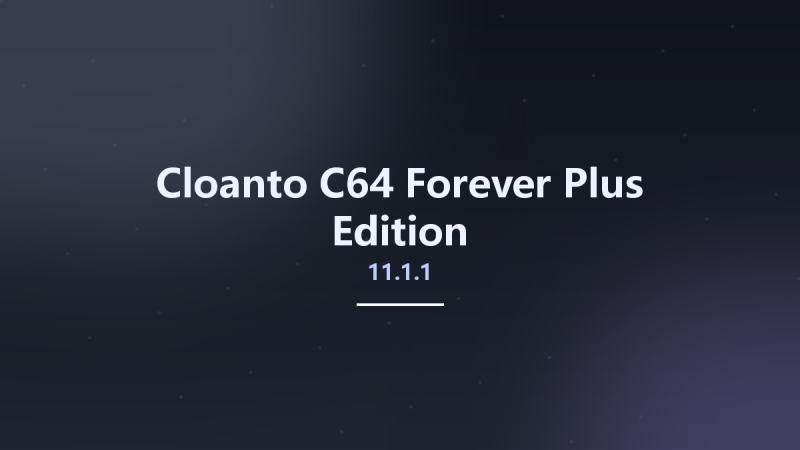 Cloanto C64 Forever 11.1.1 Plus Edition资源下载地址_百度网盘迅雷BT-360自学网