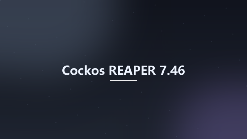 Cockos REAPER 7.46资源下载地址_百度网盘迅雷BT-360自学网