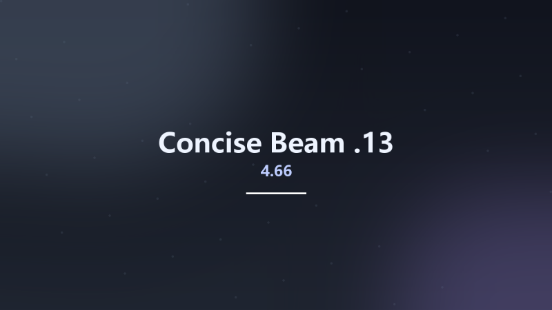 Concise Beam 4.66.13资源下载地址_百度网盘迅雷BT-360自学网