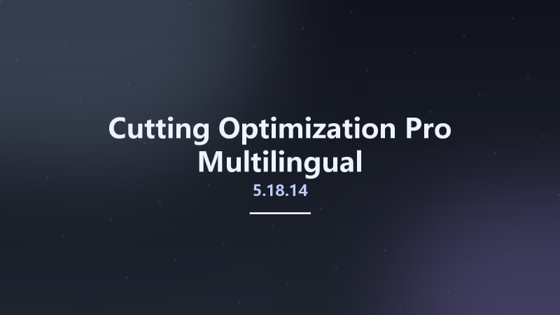Cutting Optimization Pro 5.18.14 Multilingual资源下载地址_百度网盘迅雷BT-360自学网