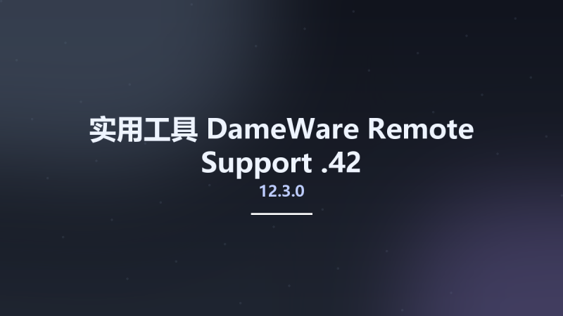 实用工具__DameWare Remote Support 12.3.0.42资源下载地址_百度网盘迅雷BT-360自学网