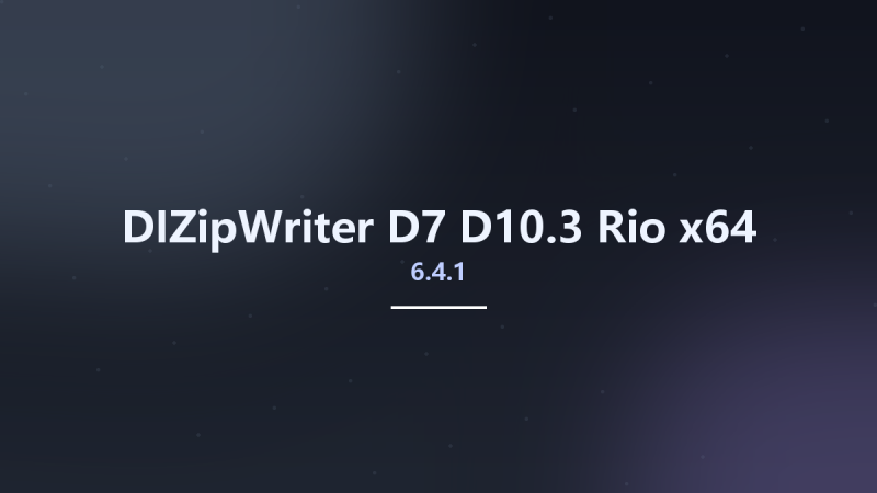 编程开发_Win32位_DIZipWriter 6.4.1 D7-D10.3 Rio x86资源下载地址_百度网盘迅雷BT-360自学网