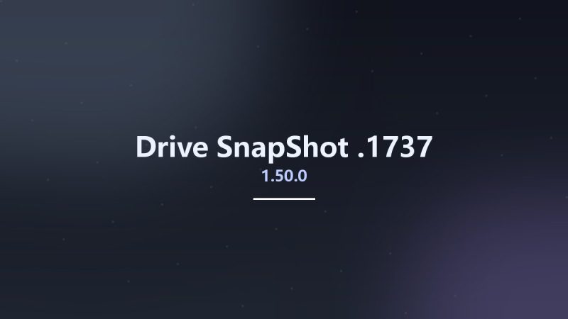Drive SnapShot 1.50.0.1748-360自学网