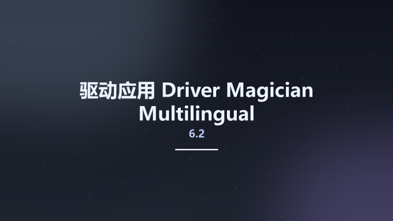 驱动应用__Driver Magician 6.1 Multilingual资源下载地址_百度网盘迅雷BT-360自学网