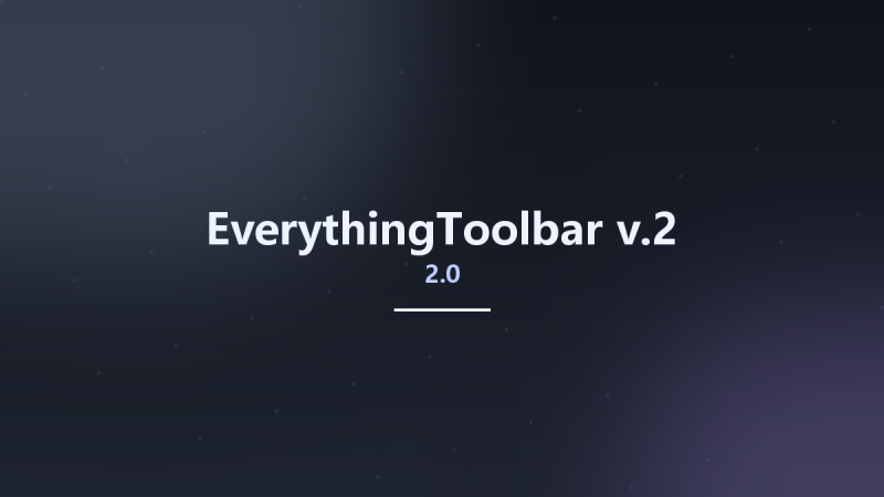 EverythingToolbar v2.0.2资源下载地址_百度网盘迅雷BT-360自学网