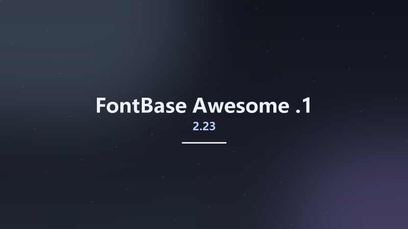 FontBase Awesome 2.23.1资源下载地址_百度网盘迅雷BT-360自学网