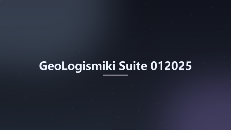 GeoLogismiki Suite 012025资源下载地址_百度网盘迅雷BT-360自学网