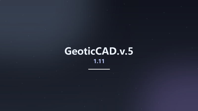 GeoticCAD.v1.11.5资源下载地址_百度网盘迅雷BT-360自学网