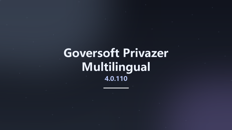 Goversoft Privazer 4.0.110 Multilingual资源下载地址_百度网盘迅雷BT-360自学网
