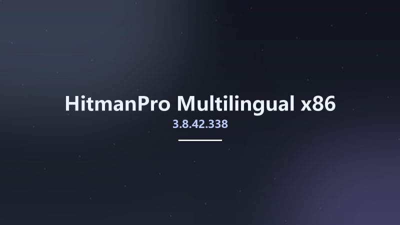 HitmanPro 3.8.42.338 Multilingual x86资源下载地址_百度网盘迅雷BT-360自学网