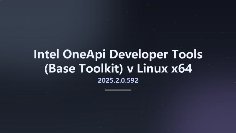 编程开发_Win64_Intel OneApi Developer Tools v2023.1 x64资源下载地址_百度网盘迅雷BT-360自学网