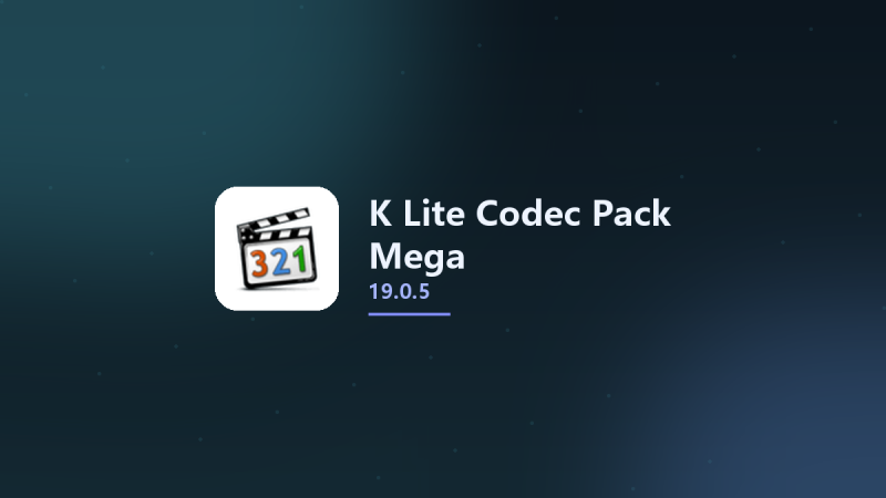 K-Lite Codec Pack 18.8.0 Mega资源下载地址_百度网盘迅雷BT-360自学网