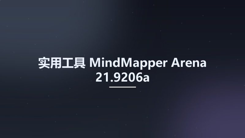 实用工具__MindMapper Arena 21.9206a资源下载地址_百度网盘迅雷BT-360自学网