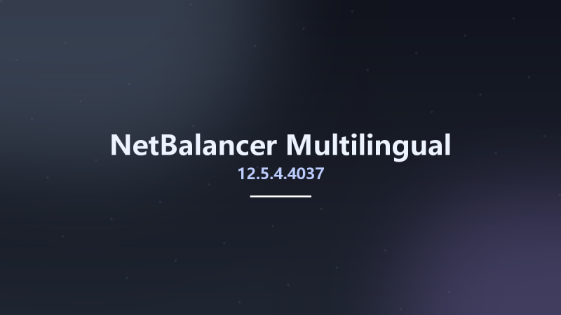 NetBalancer 12.5.4.4037 Multilingual资源下载地址_百度网盘迅雷BT-360自学网