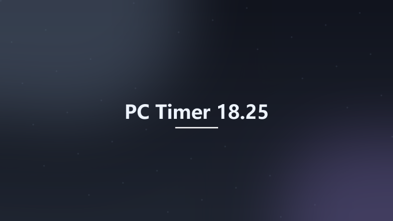 PC Timer 18.25资源下载地址_百度网盘迅雷BT-360自学网