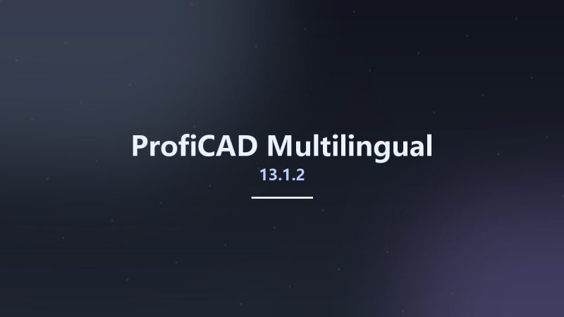 ProfiCAD 13.2.4-360自学网