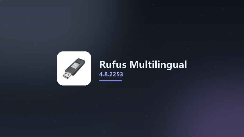 Rufus 4.8.2253 Multilingual资源下载地址_百度网盘迅雷BT-360自学网
