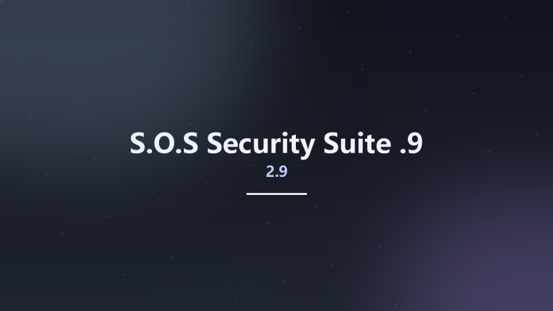 S.O.S Security Suite 2.9.9资源下载地址_百度网盘迅雷BT-360自学网