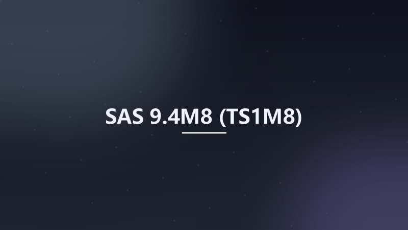 SAS 9.4M8 (TS1M8)资源下载地址_百度网盘迅雷BT-360自学网