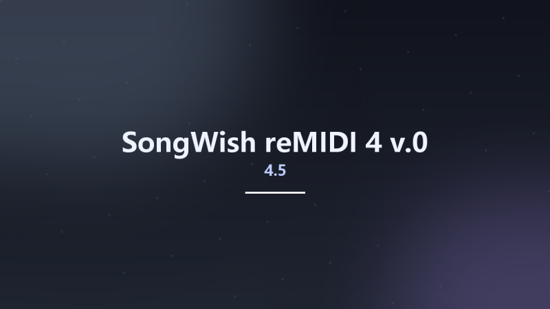 SongWish reMIDI 4 v4.5.0资源下载地址_百度网盘迅雷BT-360自学网