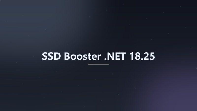 SSD Booster .NET 18.30-360自学网