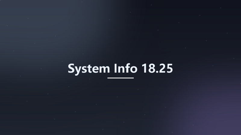 System Info 18.25资源下载地址_百度网盘迅雷BT-360自学网