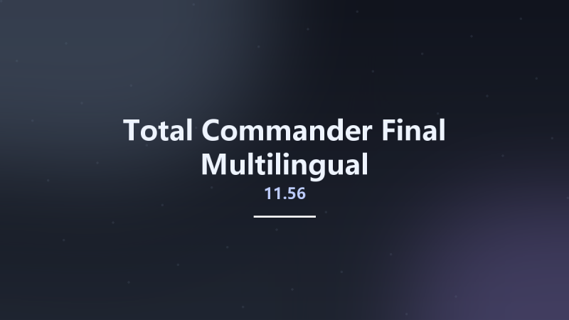Total Commander 11.51 Final Multilingual资源下载地址_百度网盘迅雷BT-360自学网