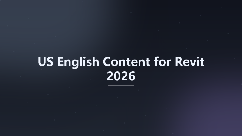 US English Content for Revit 2026资源下载地址_百度网盘迅雷BT-360自学网