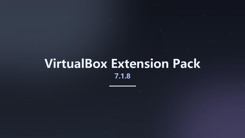 VirtualBox 7.1.6 Extension Pack资源下载地址_百度网盘迅雷BT-360自学网