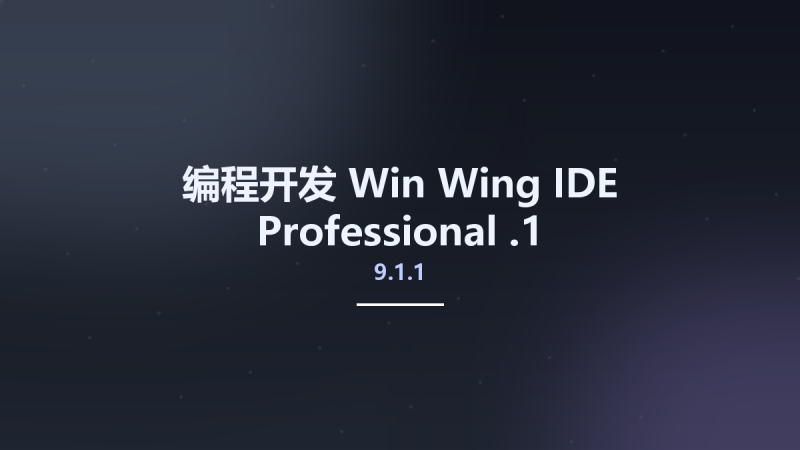 编程开发_Win_Wing IDE Professional 8.3.2资源下载地址_百度网盘迅雷BT-360自学网