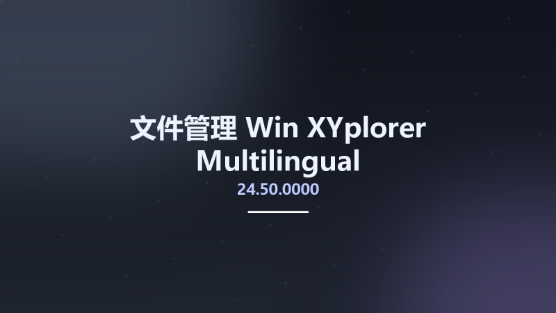 文件管理_Win_XYplorer 23.90 Multilingual资源下载地址_百度网盘迅雷BT-360自学网