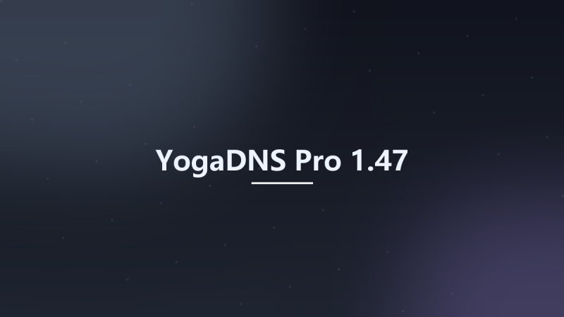 YogaDNS Pro 1.47资源下载地址_百度网盘迅雷BT-360自学网
