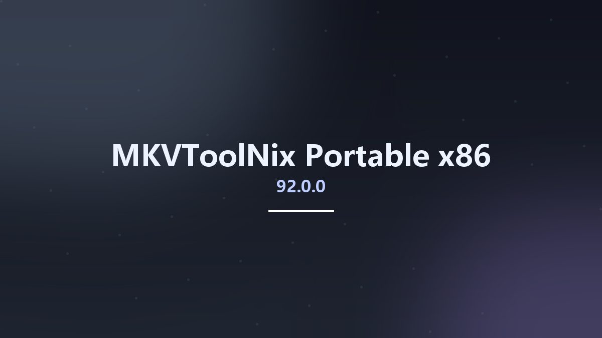 MKVToolNix 90.0.0 Linux资源下载地址_百度网盘迅雷BT