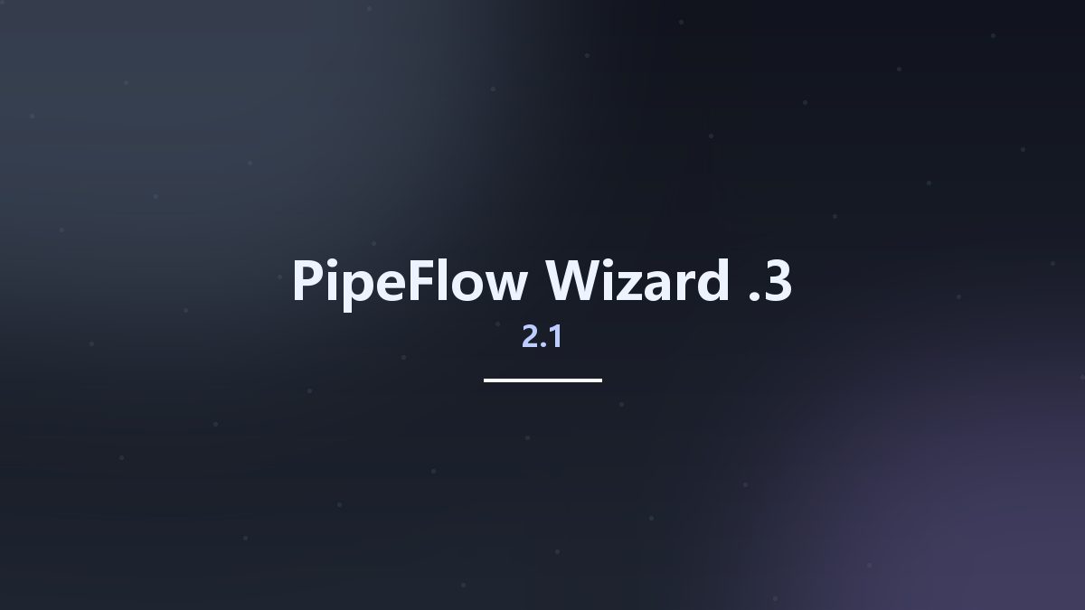 PipeFlow Wizard 2.1.3资源下载地址_百度网盘迅雷BT