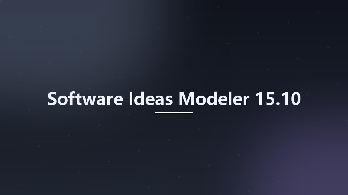 Software Ideas Modeler 14.92资源下载地址_百度网盘迅雷BT